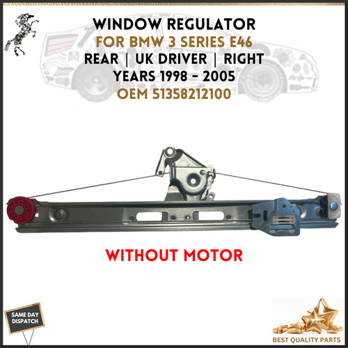 Rear right window regulator - rear,