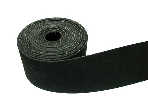Black ercol rubber webbing - black,