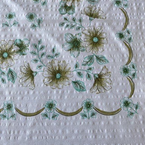Vintage floral printed