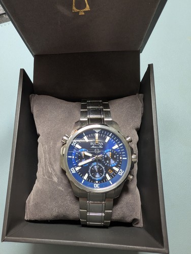 Bulova 96b256 marine - marine, blue