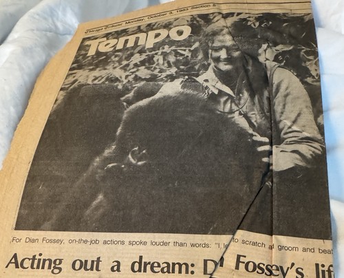Dian fossey gorillas the - fossey,