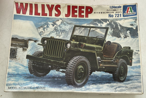 Italeri willys jeep - willys, no721