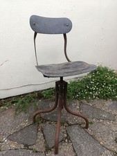 Tansad vintage swivel office chair. Collectable mid-century Industrial style