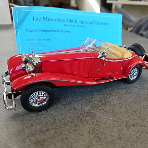Franklin mint mercedes - 1:24,
