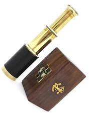 Brass Pocket Telescope - 6"