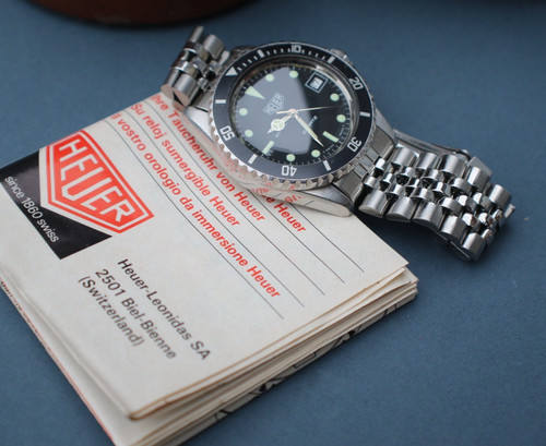 Vintage heuer 666ft diver - heuer,