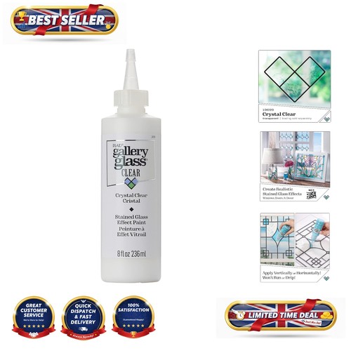 Vibrant crystal clear stained - crystal,