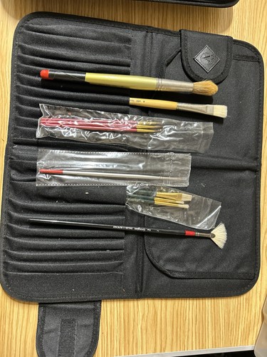 Artists carry case with some - carry,