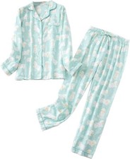 WOMENS L COUNTING SHEEP MINT