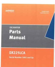 Doosan Excavator DX225LCA Parts Manual