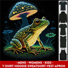 A Trippy Frog Magic Mushrooms