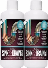 ProKleen Sink & Drain Blitz Unblock Removes Blockages Kitchen Bathroom 2L