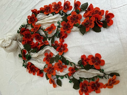 Turkish scarf handmade women - turkish,