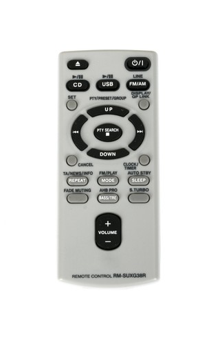 Suxg38r replaced remote - rm-suxg38r,