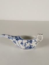 Antique Tettau Bavaria Blue & White Pottery Small Child Feeding Cup