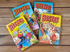 4 X Beezer Book Bundle – 1982, 1985, 1986 & 1987 Annuals – Comic Nostalgia
