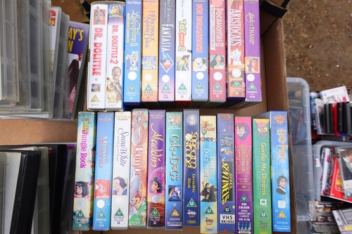 Disney vhs collection harry - disney,