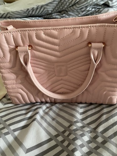 Ted baker pink quilted faux - pink,