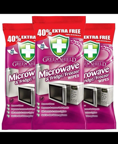 Green shield microwave fridge - shield,