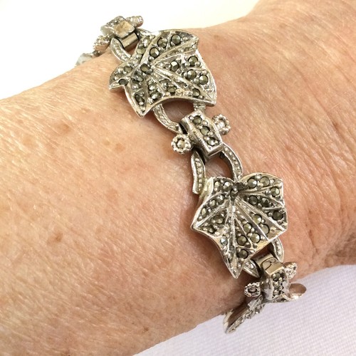 Vintage c1950 marcasite - vintage,