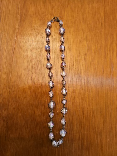 Vintage handmade iridescent - vintage,