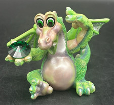 Mood Dragons Lucky Figurine  Franklin Mint Limited Edition Numbered cp2787