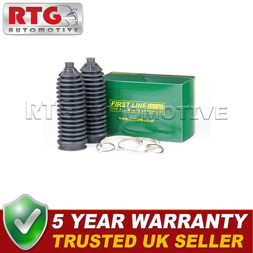 Front steering rack boot set - steering,