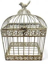 Vintage ornate birdcage - vintage,