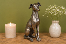 Greyhound Style Antique Silver