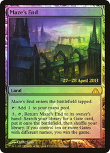 MTG - Maze's End - Foil Date Stamp Promo - Dragon's Maze - Magic the Gathering 