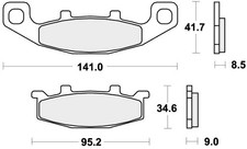 SBS Brake Pads Front For