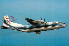 Picture Postcard- VOLGA DNEPR AIRLINES ANTONOV AN-12 CCCP-11746 [CAP]