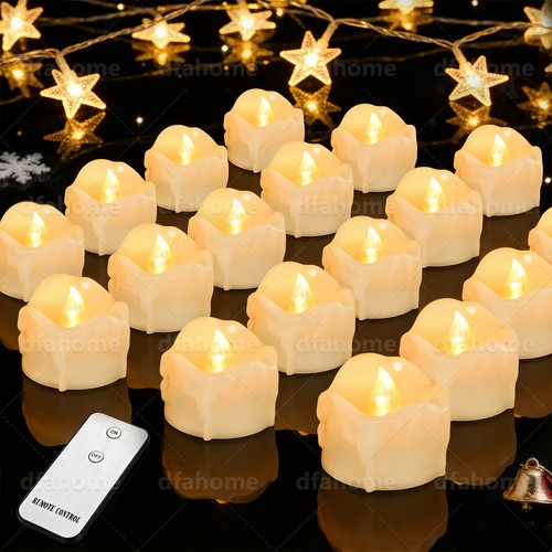 12x led tea lights candles - lights,