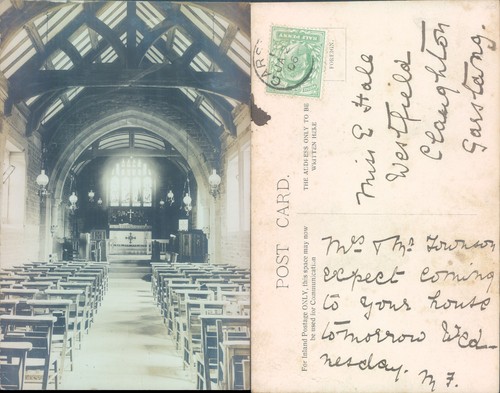 Interior church garstang - of, a