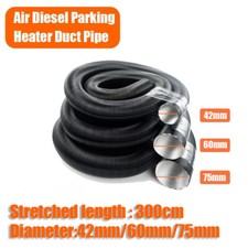 42mm 60mm 75mm Duct Pipe For