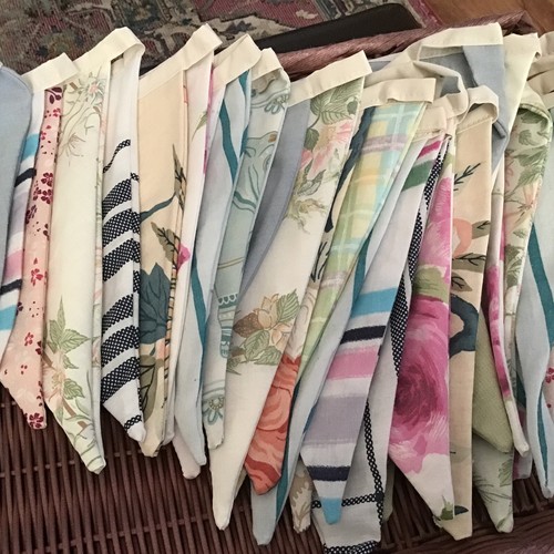 Handmade double sided - sided, bunting