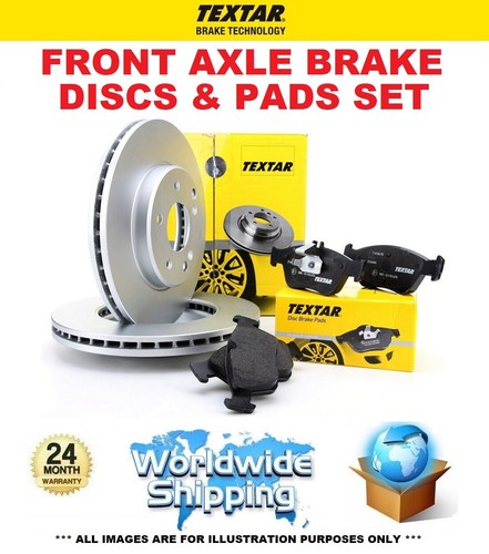 Textar front axle discs - textar,