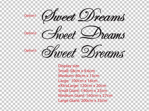 Sweet dreams nursery - sweet, wall