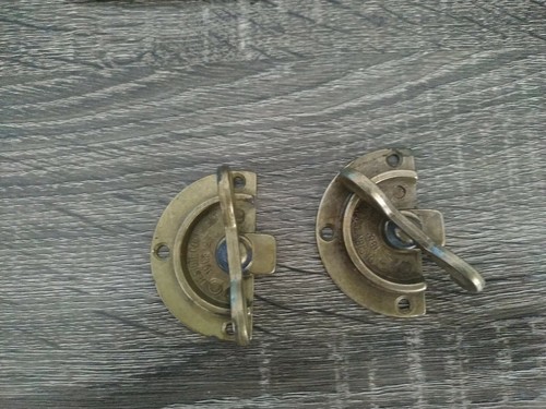 60mm brass effect - 2x,