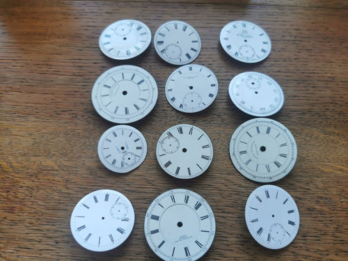 Pocket watch dials - watch, dials,
