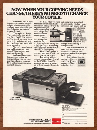 1980 sharp 811 - sharp, sf-811