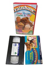 2 Rainbow vhs childrens videos bundle