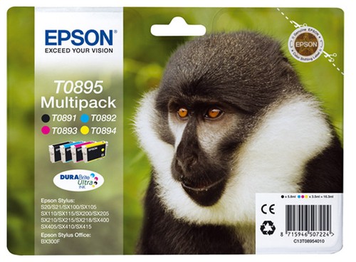 Genuine epson t0895 durabrite - epson,