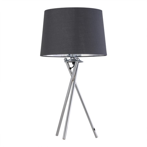 Modern tripod bedside lamp - modern,