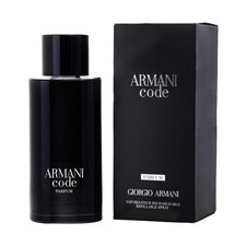 Giorgio Armani Code Parfum 125ml Refillable Spray | Damaged Box
