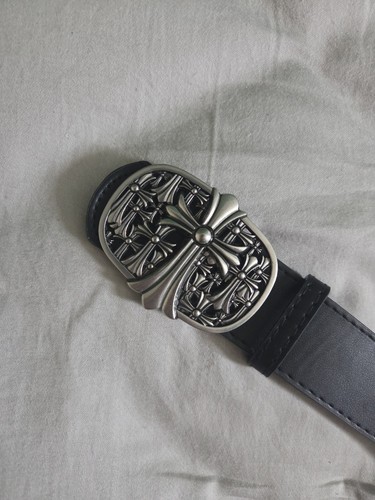 Chrome hearts style y2k black - chrome,