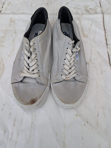 Vans mens grey canvas - vans,
