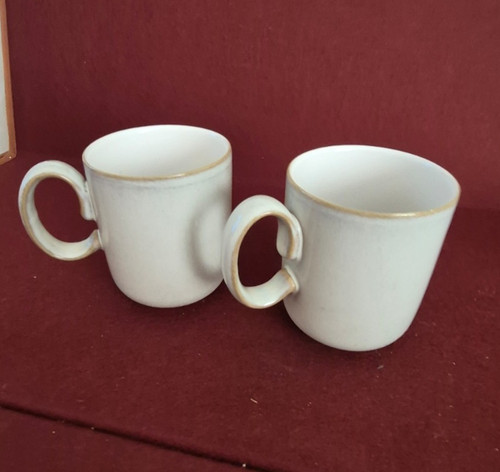 Denby linen mug - linen, 2