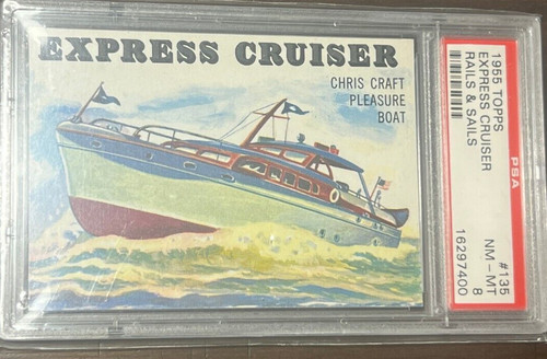 1955 topps rails and - topps, sails