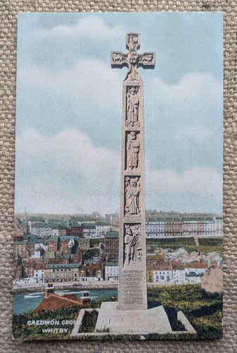 Whitby caedmon cross - whitby,